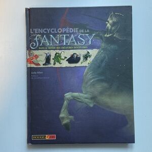 Fantasy Encyclopedia Book - Dark Blue Cover